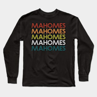 Mahomes Vintage Retro Long Sleeve T-Shirt